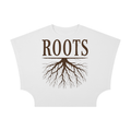 ROOTS Cropped Dolman T-Shirt: Black