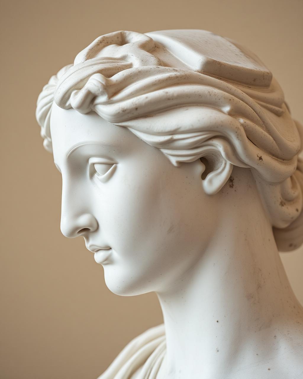 Marble bust